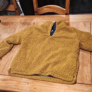 Thread & Supply Mustard Kids Fleece Jacket